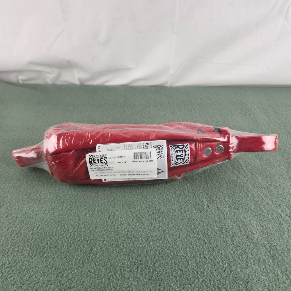 Cleto Reyes Double End Bag Boxing Speed Punching Target Red Leather Training Gym